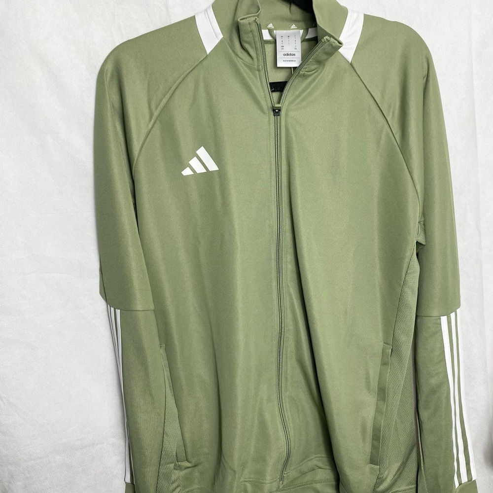 Adidas Sereno Men's Green Lightweight TrackJacket